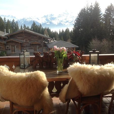 Ferienwohnung Petit Ours Villars-sur-Ollon Exterior foto
