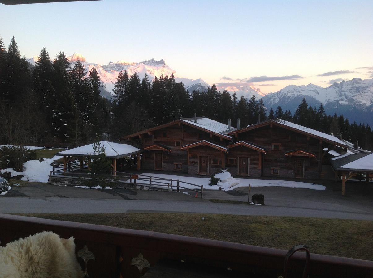 Ferienwohnung Petit Ours Villars-sur-Ollon Exterior foto