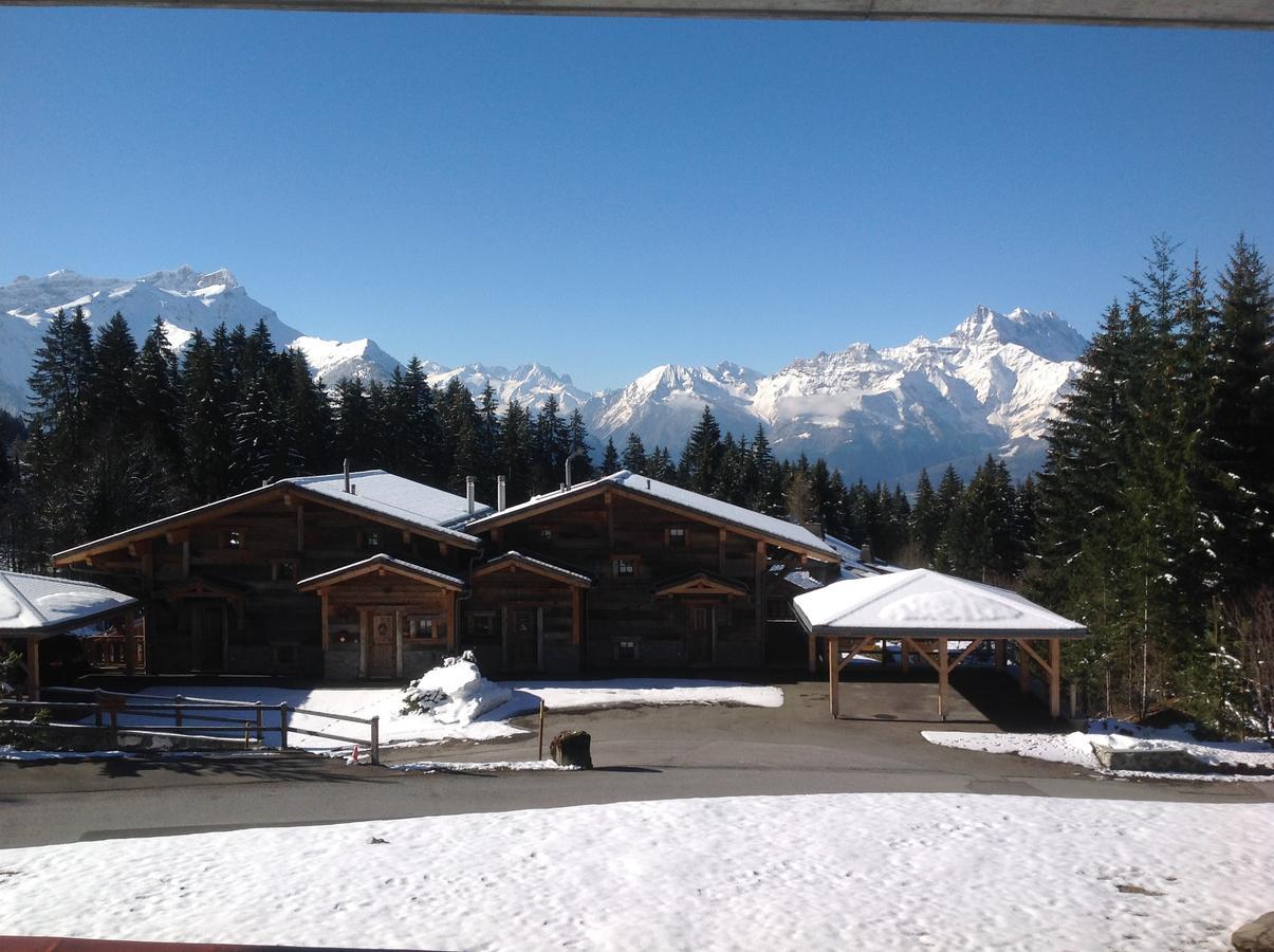 Ferienwohnung Petit Ours Villars-sur-Ollon Exterior foto
